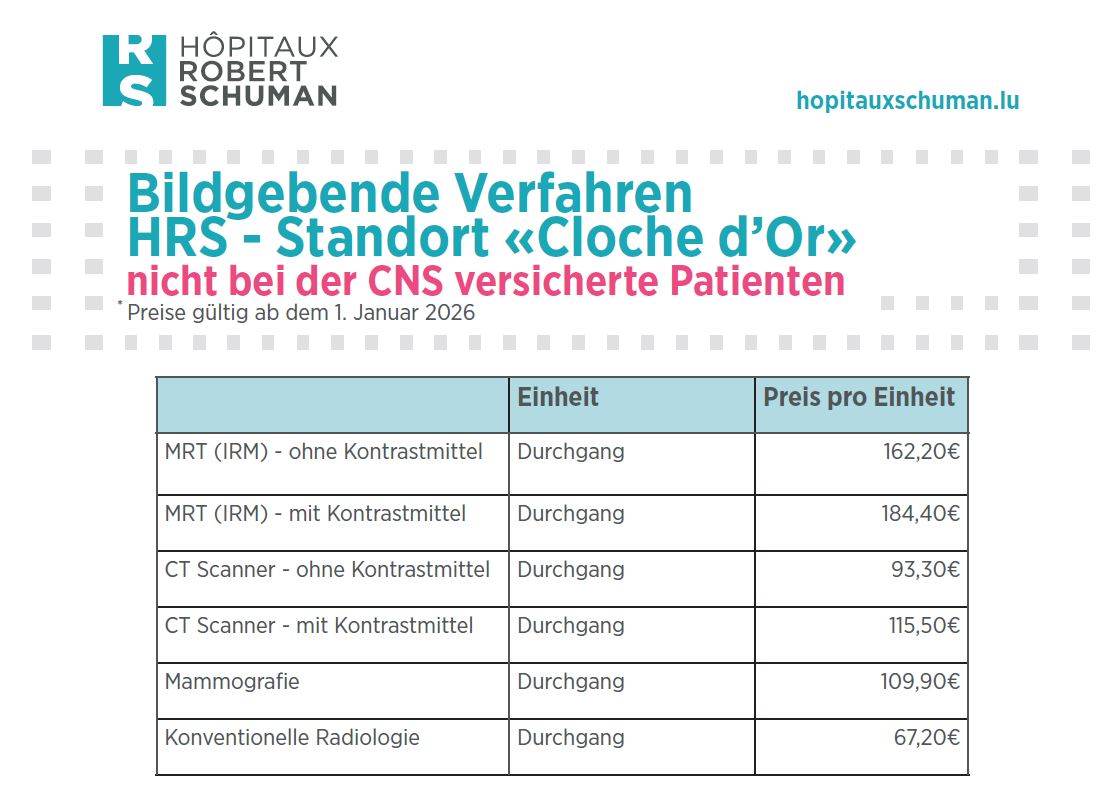 Tarifs unitaires cloche d’or DE2